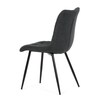 Jídelní židle, šedá, látka, DCL-193 GREY2