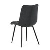 Jídelní židle, šedá, látka, DCL-193 GREY2