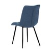 Jídelní židle, modrá, látka, DCL-193 BLUE2