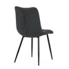 Jídelní židle, šedá, látka, DCL-193 GREY2