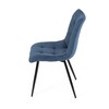 Jídelní židle, modrá, látka, DCL-193 BLUE2