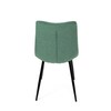 Jídelní židle, zelená, látka, DCL-193 GRN2