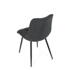 Jídelní židle, šedá, látka, DCL-193 GREY2