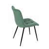 Jídelní židle, zelená, látka, DCL-193 GRN2