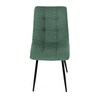 Jídelní židle, zelená, látka, DCL-193 GRN2