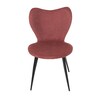 Jídelní židle, červená, látka, DCL-1031 RED2