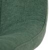 Jídelní židle, zelená, látka, DCL-193 GRN2