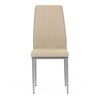 Jídelní židle, béžová, látka, DCL-379 BG2