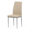 Jídelní židle, béžová, látka, DCL-379 BG2