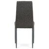 Jídelní židle, šedá, látka, DCL-397 GREY2