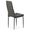 Jídelní židle, šedá, látka, DCL-397 GREY2