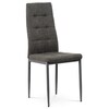 Jídelní židle, šedá, látka, DCL-397 GREY2