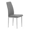 Jídelní židle, šedá, látka, DCL-379 GREY2