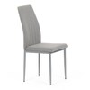 Jídelní židle, šedá, látka, DCL-379 LAN2