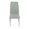 Jídelní židle, zelená, látka, DCL-379 GRN2