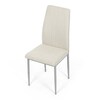 Jídelní židle, béžová, látka, DCL-379 CRM2