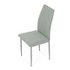 Jídelní židle, zelená, látka, DCL-379 GRN2