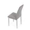 Jídelní židle, šedá, látka, DCL-379 LAN2