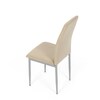 Jídelní židle, béžová, látka, DCL-379 BG2