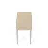 Jídelní židle, béžová, látka, DCL-379 BG2