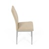 Jídelní židle, béžová, látka, DCL-379 BG2