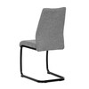 Jídelní židle, šedá, látka, DCL-438 GREY2