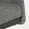 Jídelní židle, šedá, látka, DCL-438 GREY2