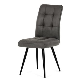 Jídelní židle, šedá, látka vintage, DCL-D1250 GREY3