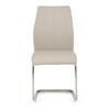Jídelní židle, krémová, ekokůže, DCL-D1277 CRM