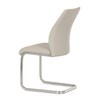Jídelní židle, krémová, ekokůže, DCL-D1277 CRM