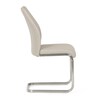 Jídelní židle, krémová, ekokůže, DCL-D1277 CRM
