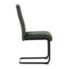 Jídelní židle, zelená, samet vintage, DCL-D1275 GRN4