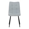 Jídelní židle, šedá, látka, DCL-L1094 SIL2