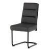 Jídelní židle, šedá, látka, DCL-P3107 GREY2