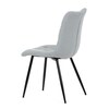Jídelní židle, šedá, látka, DCL-L1094 SIL2