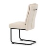 Jídelní židle, béžová, látka, DCL-P3107 CRM2