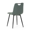 Jídelní židle, zelená, látka, DCL-V2017 GRN2