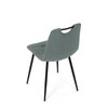 Jídelní židle, zelená, látka, DCL-V2017 GRN2