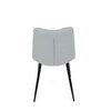 Jídelní židle, šedá, látka, DCL-L1094 SIL2