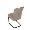 Jídelní židle, béžová, látka, DCL-E2008 CRM2