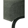 Jídelní židle, zelená, látka, DCL-E2008 GRN2