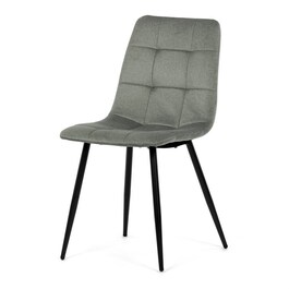 Jídelní židle, zelená, sametová látka, DCL-X7015 GRN2