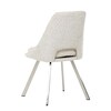 Jídelní židle, béžová, látka bouclé, DCL-W1174 CRM2