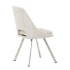 Jídelní židle, béžová, látka bouclé, DCL-W1174 CRM2