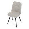 Jídelní židle, béžová, látka, DCL-V2052 CRM2