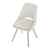 Jídelní židle, béžová, látka bouclé, DCL-W1174 CRM2
