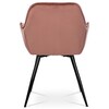 Jídelní židle, růžová, sametová látka, DCH-421 PINK4