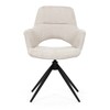 Jídelní židle, krémová, látka, DCH-D1320 CRM2