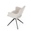 Jídelní židle, krémová, látka, DCH-D1320 CRM2