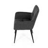 Jídelní židle, šedá, látka, DCH-P3146 GREY2